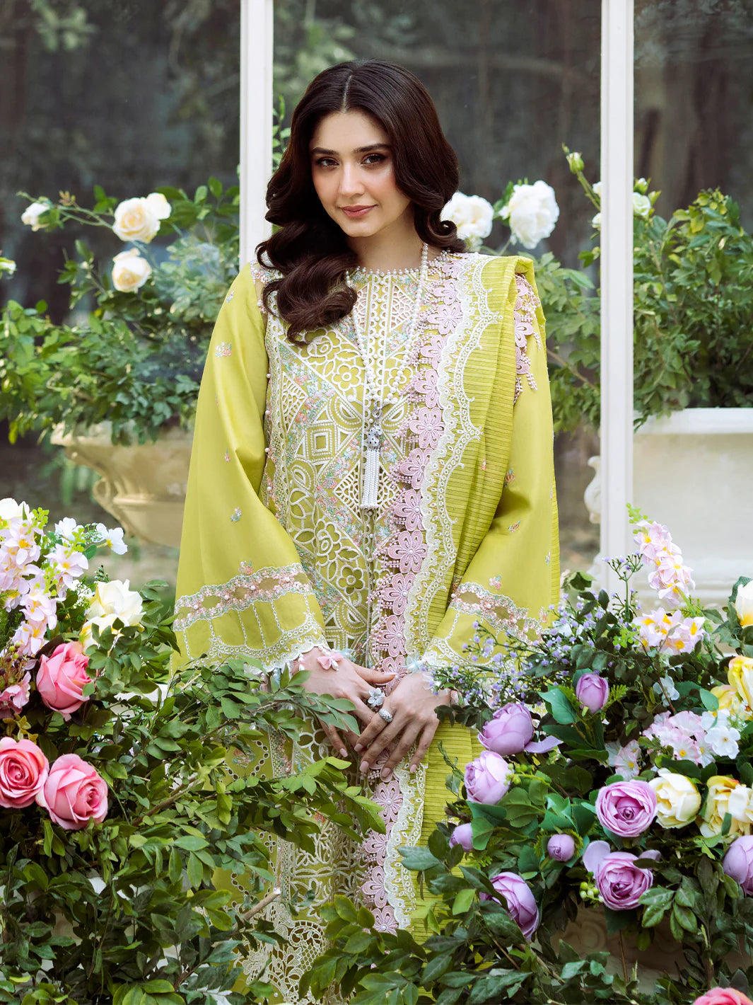 BIN ILYAS 3 PIECE LUXURY LAWN | RQ5
