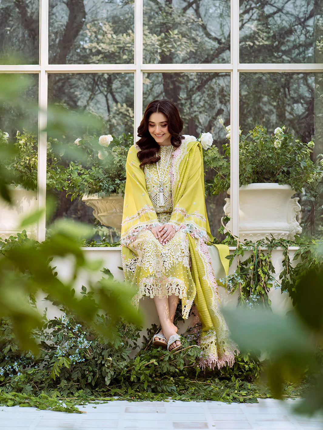 BIN ILYAS 3 PIECE LUXURY LAWN | RQ5