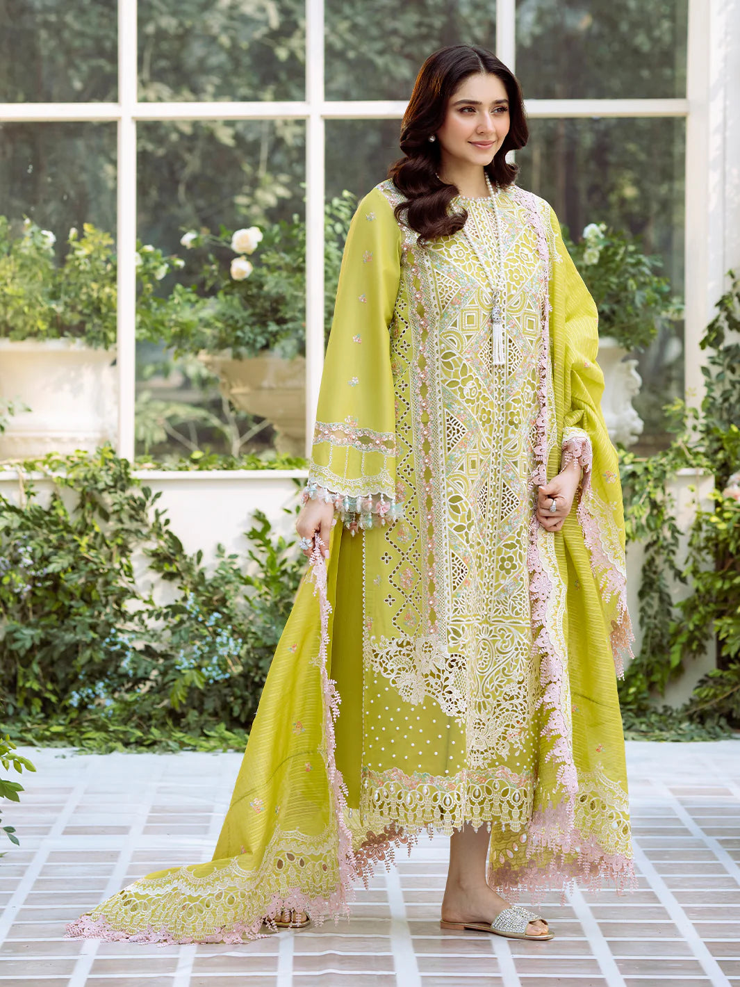 BIN ILYAS 3 PIECE LUXURY LAWN | RQ5