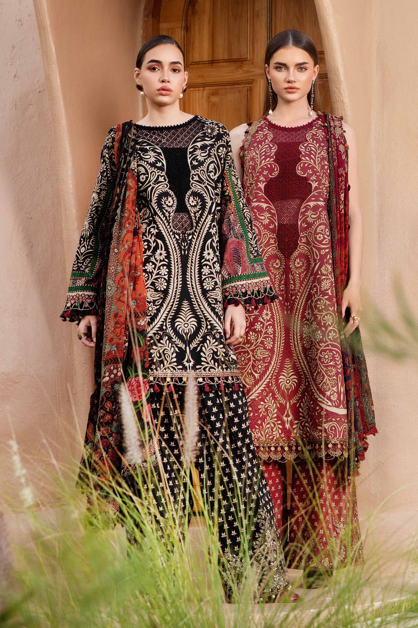 MARIA B 3 Piece Unstitched Printed Lawn Suit | RQ7